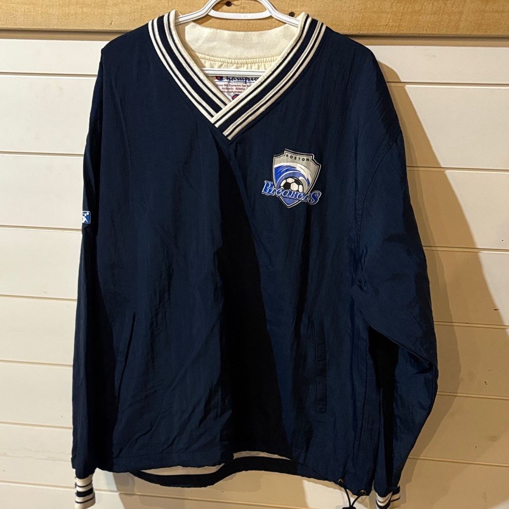 Women's Champion Boston Breakers Soccer Windbreaker Size Large